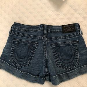 True religion shorts price firm